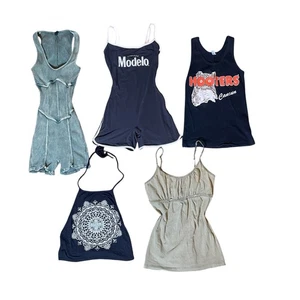 Vintage Y2k S/M Großhandel Kleidung Paket 5 Stck Wiederverkäufer Skims Body Tanks Paket Posten - Bild 1 von 14