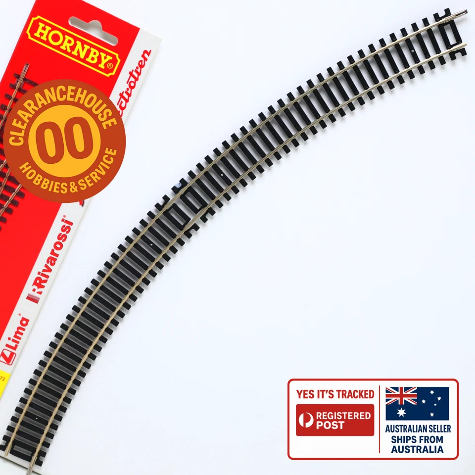 HO/OO Track Code 100 HORNBY RADIUS 2 DOUBLE CURVE  R607 - Image 1 of 1