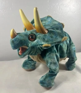 Kota And Pals Stompers Triceratops Dinosaurier Walking Hasbro Playskool Spielzeug brüllt - Bild 1 von 2