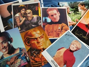 Star Trek Artists' Autographed Photos from 90's CREATION Cons: CHOOSE FAVES - Picture 1 of 62