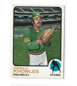 1973 O-Pee-Chee #274 Darold Knowles VG - Picture 1 of 2