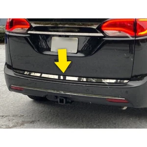 Parachoques trasero pulido ajuste para Chrysler Pacifica SUV 2017-2023 [1 pieza] - Imagen 1 de 3