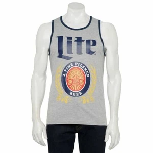 Men's Miller Lite Logo Tank Top Mens Size S NEW - Picture 1 of 1