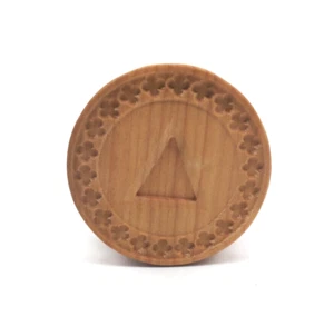 Griechischer Stempel für das Heilige Brot Orthodoxe Liturgie / Holz Prosphora D - 50 mm - Bild 1 von 5