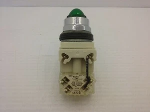 SQUARE D 9001 KT-38G9 PILOT LIGHT 120V 30MM GREEN CAP NNB - Bild 1 von 7