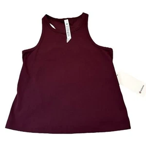 Lululemon Align Tank Top Size 12 NWT Waist Length Racerback Red - Picture 1 of 7