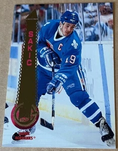 JOE SAKIC HOF 1994-95 PINNACLE Card #50 NM-MT Condition - Picture 1 of 2