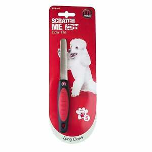 Mikki Scratch Me Not Claw File Dog Smooth Trim Nail Stainless Steel Durable Care