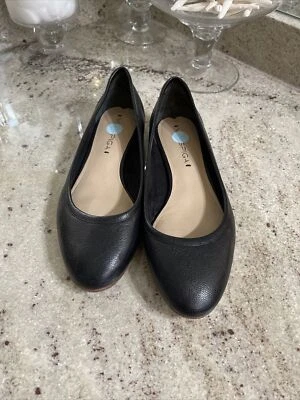 Zapatos planos mujer Via Spiga negros talla 6 clásicos excelente estado Foto 1 de 4