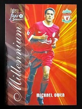 2000 Futera Michael Owen #145 Fans Selection Millennium Liverpool Soccer — Foil