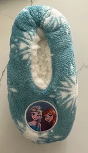 Slipper Socks Girl's M/L 3/5 shoe size Disney Frozen Snuggle Toes - New - Picture 1 of 4