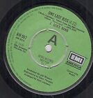 J.geils Band One Last Kiss 7" vinyl UK Emi 1978 Demo b/w i can't believe you