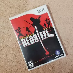 Gioco Nintendo Wii 2006 Red Steel completo con disco testato manuale funzionante pulito CIB - Foto 1 di 5