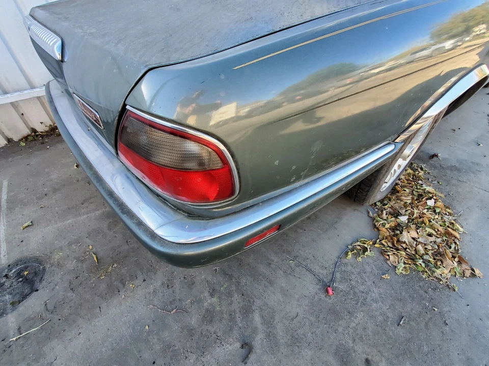 1995 1996 1997 JAGUAR XJ6 VANDEN PLAS RIGHT REAR BUMPER CHROME MOLDING TRIM - Image 1 of 1