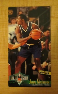 1993-94 Fleer NBA Jam Session Rookie Jamal Mashburn #49 Dallas Mavericks - Picture 1 of 2