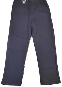 XERSION MEN NAVY BLUE CLASSIC FLEECE OPEN BOTTOM SUPER SOFT SWEAT PANTS 4XL TALL - Picture 1 of 4