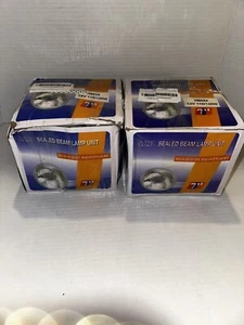 1967-69 Chevy Camaro H6024 7"Halogen Sealed Beam Headlights PAIR - Picture 1 of 4