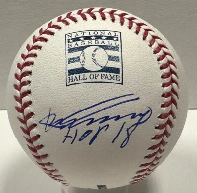 Expos Angels VLADIMIR GUERRERO Signed Official HOF LOGO Baseball AUTO w/ HOF JSA - Image 1 of 2