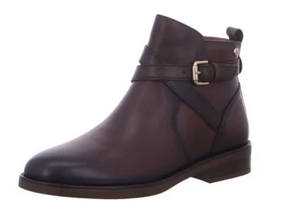Pikolinos Stiefelette Puertollano Braun Glatt Leder Chelsea Boot Kurzstiefel - Imagen 1 de 4