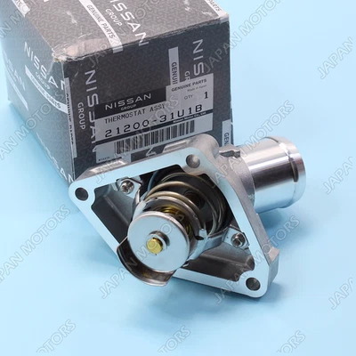 OEM Genuine Nissan Pathfinder NV Infiniti G35 M45 Thermostat Assembly 2120031U1B - Image 1 of 4