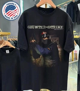 NEW!!! Counterstrike 1999 Promo Vintage T-Shirt All Size S-3XL - Picture 1 of 6
