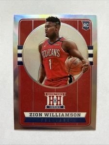 2019-20 Chronicles Hometown Heroes Optic SILVER PRIZM Zion Williamson Rookie 552 - Picture 1 of 6