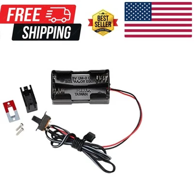 4-Cell Battery Holder with Integrated On-Off Switch for Long-Lasting Performance - Image 1 of 2