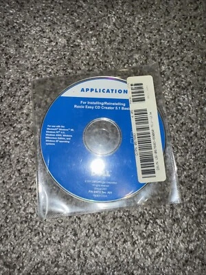 Dell Application Installing/Reinstalling Roxio Easy CD Creator 5.2 Basic 4P513 - Image 1 of 3