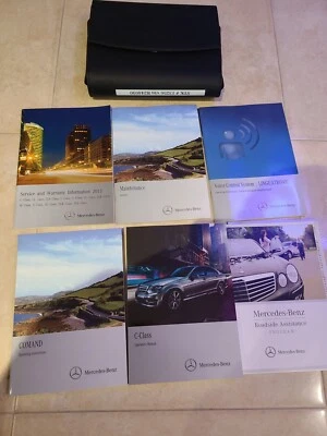 Mercedes-Benz W204 C300 2013 manual del propietario conjunto de libro OEM Foto 1 de 3
