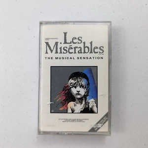 Les Miserables Broadway Album Audio Cassette Tape Complete - Picture 1 of 3