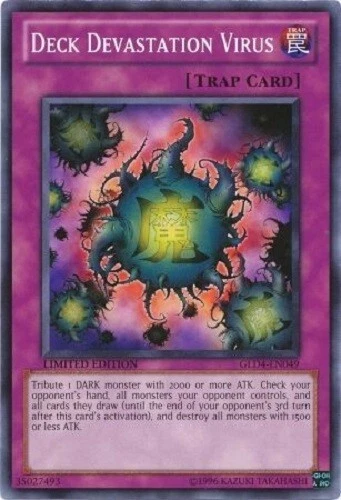 Yugioh - Deck Devastation Virus - Limited Edition - Plus Free Holographic Card - Image 1 of 1