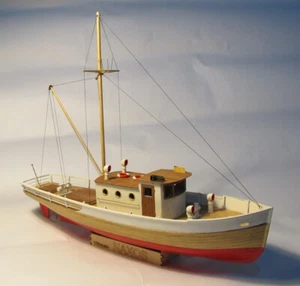 Naxos Fishing Vessels Scale 1/50 328mm RC Model Wood Ship Model Kit - Picture 1 of 10