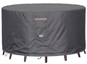 Heavy Duty Waterproof Patio Furniture Covers,Fade Resistant Round Outdoor Tab... - Picture 1 of 7