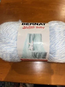 Bernat ~ Softee Baby Yarn ~ "Baby Denim Marl - 5 oz - 395 yards ~ New - Picture 1 of 5