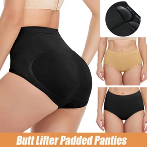 Women Butt Lifter Padded Panties High Waist Hip Enhancer Briefs Underwear Shaper - Picture 1 of 48