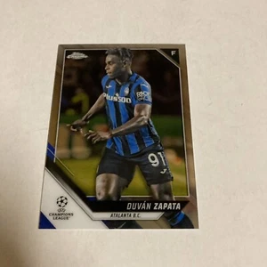 2021-22 Topps Chrome UEFA Duvan Zapata Base Atalanta #83 - Picture 1 of 4