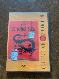 DVD LE LOTUS BLEU COLLECTION TINTIN NEUF SOUS BLISTER (NEW AND SEALED)