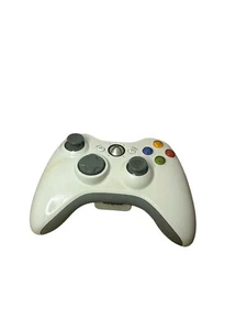 Official Original Microsoft Xbox 360 Wireless Controller White - Picture 1 of 4