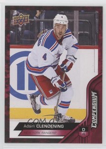 2016-17 Upper Deck Compendium Red Adam Clendening #745