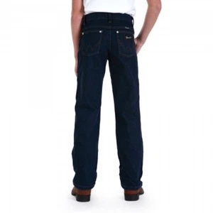 Boy's Wrangler® Cowboy Cut® Silver Edition Orig/Slim Fit Dr Blue (8-20) 13BSEDD - Picture 1 of 1