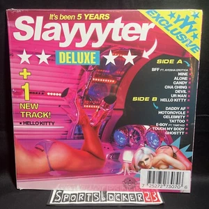Slayyyter Five Year Anniversary Mixtape Blue Translucent Color Vinyl LE x/2000⚡️ - Picture 1 of 10