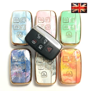 FOR RANGE ROVER EVOQUE DISCOVERY VOGUE KEY REMOTE COVER CASE LAND ROVER SPORT 5 - Picture 1 of 28