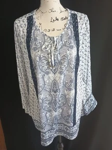 Cato EST. Blusa para mujer 1946, talla 22/24, azul z20 - Imagen 1 de 12