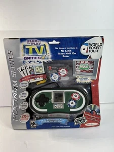 Vintage NEW Sealed World Poker Tour TV Games Platinum Series Jakks Pacific 2004 - Picture 1 of 5