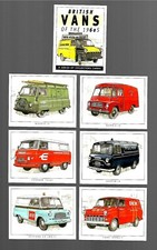CIGARETTE/TRADE/CARDS. Golden Era. BRITISH VANS OF THE 1960's. (2002).(Set of 6)