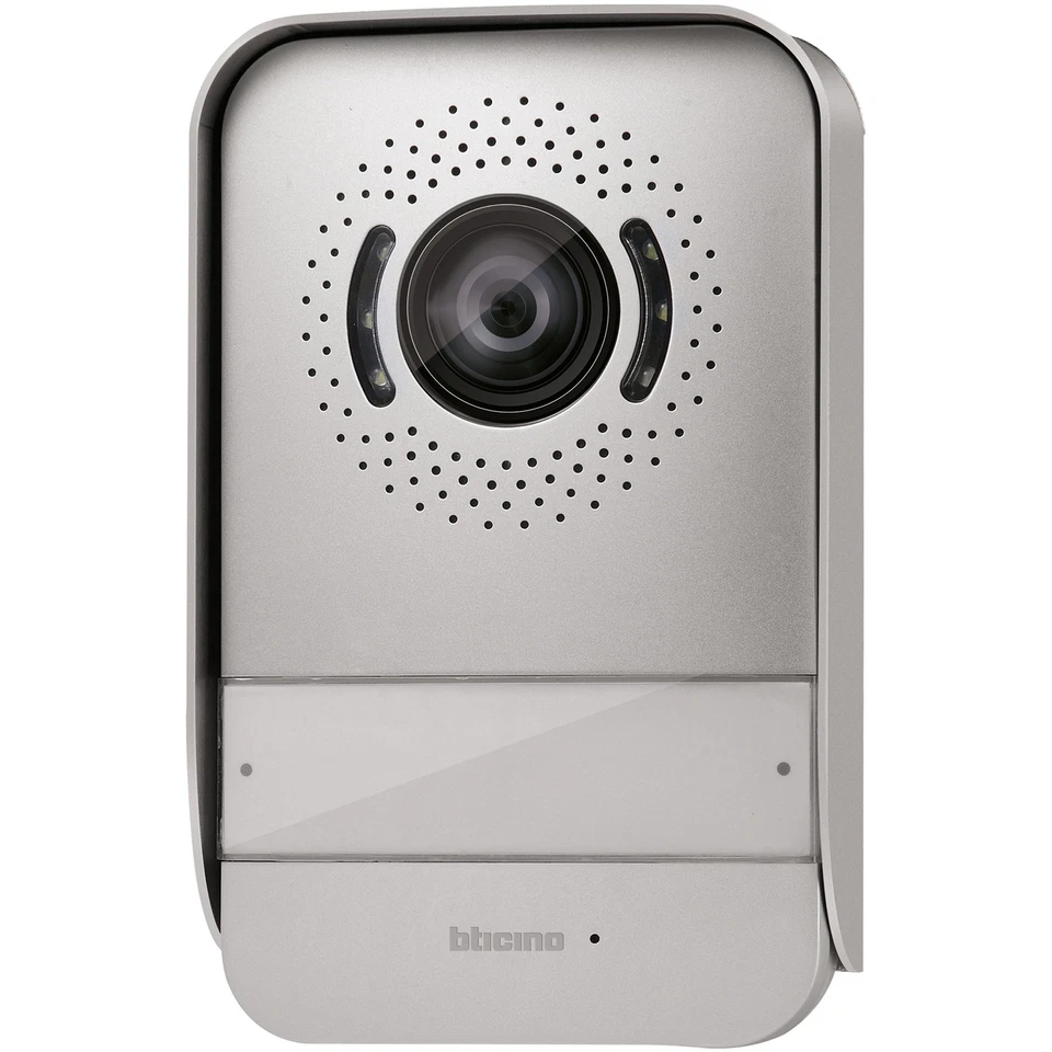 Posto Esterno Aggiuntivo Per Kit Videocitofono 2 Fili Metallo BTicino 331860 - Immagine 1 di 4