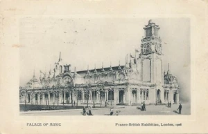 1908 Franco-British Exhibition Palace of Music - Picture 1 of 2