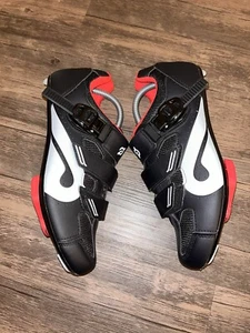 Peloton Cycling Shoes Unisex PL-SH-02 EU 43 Women’s 12 Men’s 10 Black Red - Picture 1 of 9