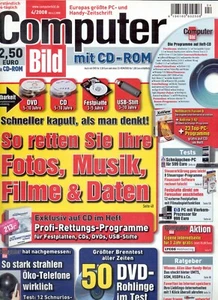 COMPUTERBILD 4 / 2008 mit CD - Bild 1 von 1