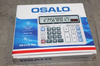Osalo Calculator OS-2135 Max NEW open box - Image 1 of 3